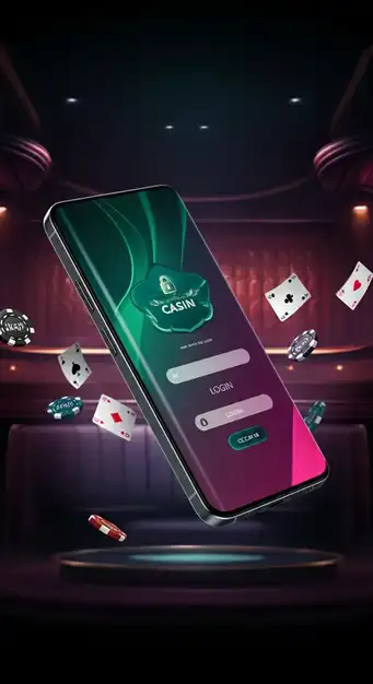Interface de connexion sécurisée de Betify Casino, affichant les champs d'identifiants et les options de connexion rapide via Google et Twitch pour un accès rapide